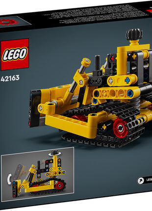 LEGO Technic Heavy-Duty Bulldozer Building Set, Kids� Construction Toy, Vehicle Gift for Boys and Girls Ages 7 and Up, 42163 