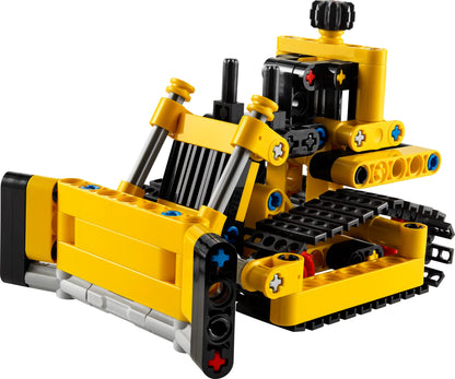 LEGO Technic Heavy-Duty Bulldozer Building Set, Kids� Construction Toy, Vehicle Gift for Boys and Girls Ages 7 and Up, 42163 