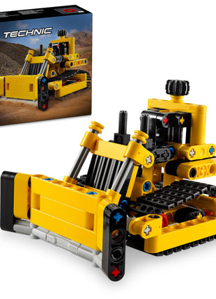 LEGO Technic Heavy-Duty Bulldozer Set 42163 (195 Pieces) 