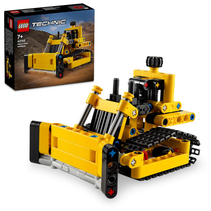 LEGO Technic Heavy-Duty Bulldozer Set 42163 (195 Pieces) 