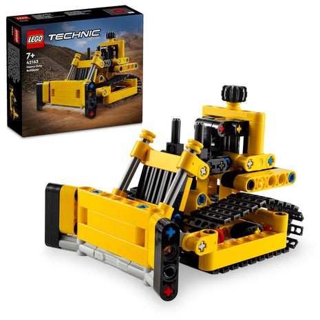 LEGO Technic Heavy-Duty Bulldozer Set 42163 (195 Pieces) 