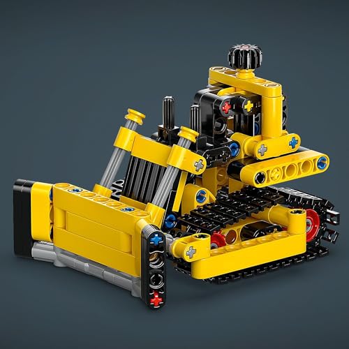 LEGO Technic Heavy-Duty Bulldozer Set 42163 (195 Pieces) 