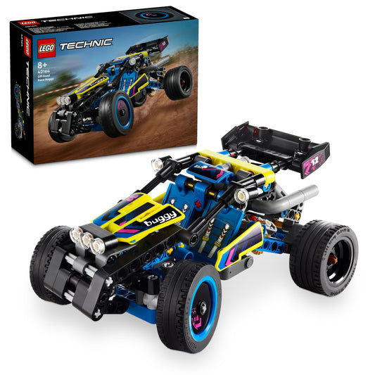 LEGO Technic Off-Road Race Buggy Car Toy 42164 (219 Pieces) 