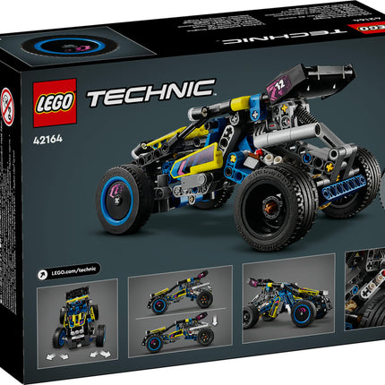 LEGO Technic Off-Road Race Buggy Car Toy 42164 (219 Pieces) 