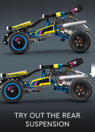 LEGO Technic Off-Road Race Buggy Car Toy 42164 (219 Pieces) 