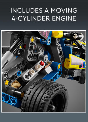 LEGO Technic Off-Road Race Buggy Car Toy 42164 (219 Pieces) 