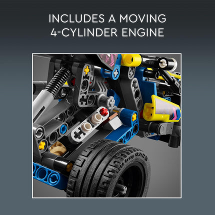 LEGO Technic Off-Road Race Buggy Car Toy 42164 (219 Pieces) 