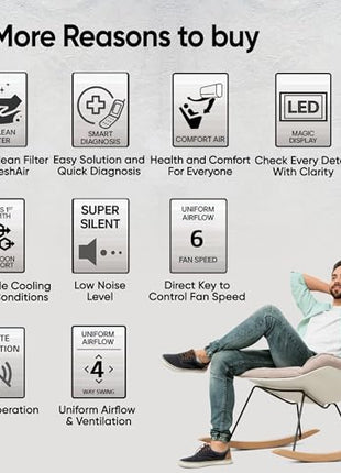 LG 1.5 Ton 5 Star DUAL Inverter Split AC (Copper, AI Convertible 6-in-1, VIRAAT Mode, Faster Cooling & Energy Saving, 4 Way Swing, HD Filter with Anti-Virus Protection, US-Q19QNZE1, White) 