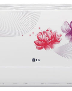 LG 1.5 Ton 5 Star, Wi-Fi, Energy Manager+, DUAL Inverter Split AC (Copper, AI+ Convertible 6-in-1, Diet Mode+, 4 Way Swing, HD Filter with Anti-Virus Protection, US-Q19FWZE, White Floral) 