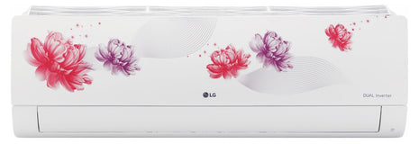 LG 1.5 Ton 5 Star, Wi-Fi, Energy Manager+, DUAL Inverter Split AC (Copper, AI+ Convertible 6-in-1, Diet Mode+, 4 Way Swing, HD Filter with Anti-Virus Protection, US-Q19FWZE, White Floral) 