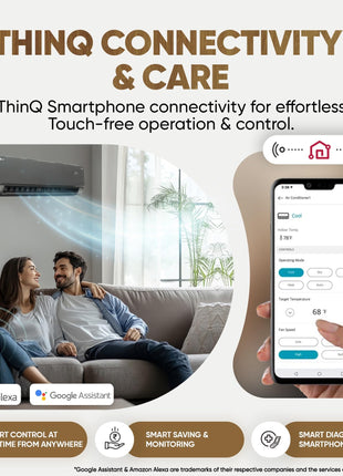 LG 1.5 Ton 5 Star, Wi-Fi, Energy Manager+, DUAL Inverter Split AC (Copper, AI+ Convertible 6-in-1, Diet Mode+, 4 Way Swing, HD Filter with Anti-Virus Protection, US-Q19MWZE, Black Mirror) 