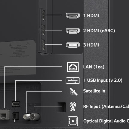 LG 108 cm (43 inches) UA82 Series 4K Ultra HD Smart webOS LED TV 43UA82006LA 