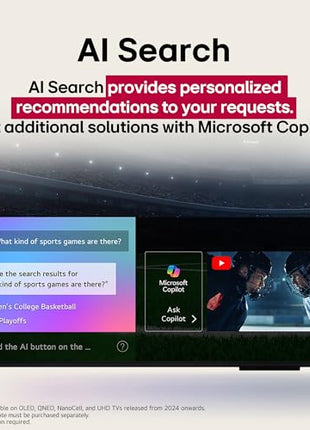 LG 108 cm (43 inches) UA82 Series 4K Ultra HD Smart webOS LED TV 43UA82006LA 