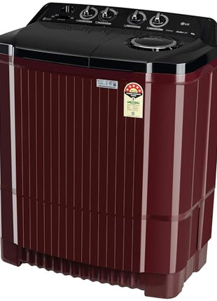 LG 11.5 kg, 5 Star, Roller Jet Pulsator with Soak, Wind Jet Dry Technology, Semi-Automatic Top Load Washing Machine (2025 Model, P115ASDAZ, Smart Filter & Rat Away feature) 