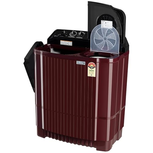 LG 11.5 kg, 5 Star, Roller Jet Pulsator with Soak, Wind Jet Dry Technology, Semi-Automatic Top Load Washing Machine (2025 Model, P115ASDAZ, Smart Filter & Rat Away feature) 