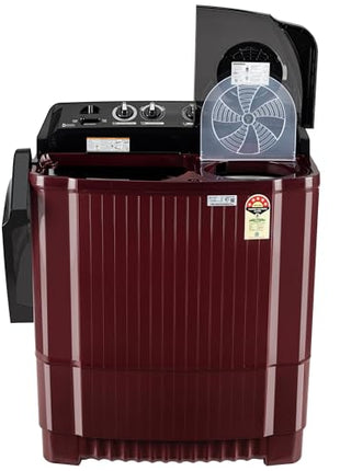 LG 11.5 kg, 5 Star, Roller Jet Pulsator with Soak, Wind Jet Dry Technology, Semi-Automatic Top Load Washing Machine (2025 Model, P115ASDAZ, Smart Filter & Rat Away feature) 