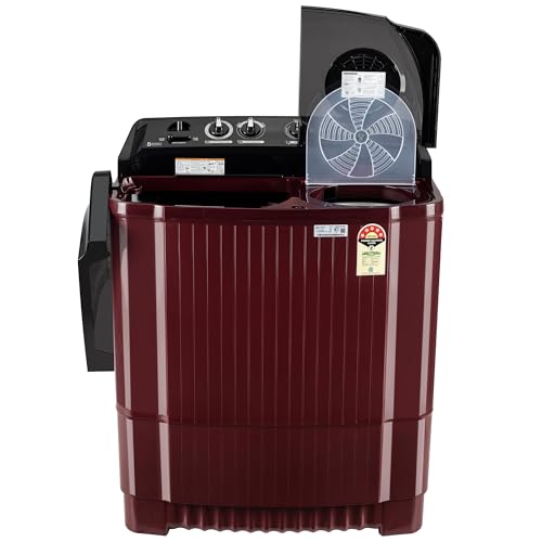 LG 11.5 kg, 5 Star, Roller Jet Pulsator with Soak, Wind Jet Dry Technology, Semi-Automatic Top Load Washing Machine (2025 Model, P115ASDAZ, Smart Filter & Rat Away feature) 