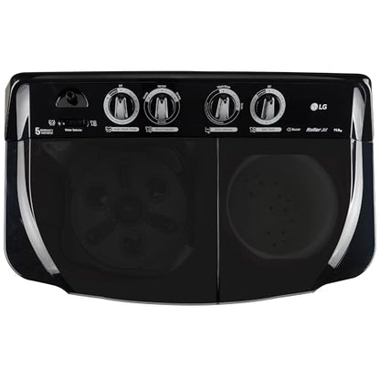 LG 11.5 kg, 5 Star, Roller Jet Pulsator with Soak, Wind Jet Dry Technology, Semi-Automatic Top Load Washing Machine (2025 Model, P115ASDAZ, Smart Filter & Rat Away feature) 