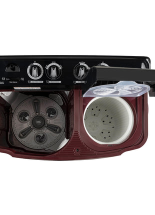 LG 11.5 kg, 5 Star, Roller Jet Pulsator with Soak, Wind Jet Dry Technology, Semi-Automatic Top Load Washing Machine (2025 Model, P115ASDAZ, Smart Filter & Rat Away feature) 