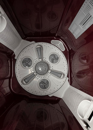 LG 11.5 kg, 5 Star, Roller Jet Pulsator with Soak, Wind Jet Dry Technology, Semi-Automatic Top Load Washing Machine (2025 Model, P115ASDAZ, Smart Filter & Rat Away feature) 