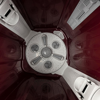 LG 11.5 kg, 5 Star, Roller Jet Pulsator with Soak, Wind Jet Dry Technology, Semi-Automatic Top Load Washing Machine (2025 Model, P115ASDAZ, Smart Filter & Rat Away feature) 