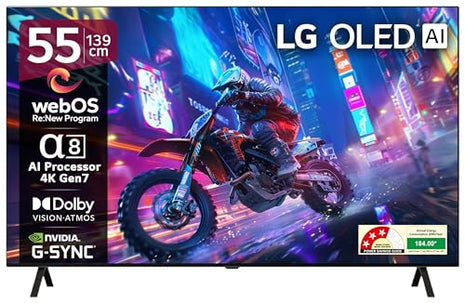 LG 139 cm (55 inches) OLED B4 Series 4K Ultra HD Smart OLED TV OLED55B46LA 