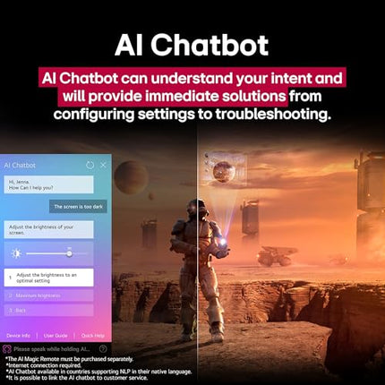 LG 139 cm (55 inches) UA82 Series 4K Ultra HD (3840 x 2160) Smart webOS LED TV 55UA82006LA 