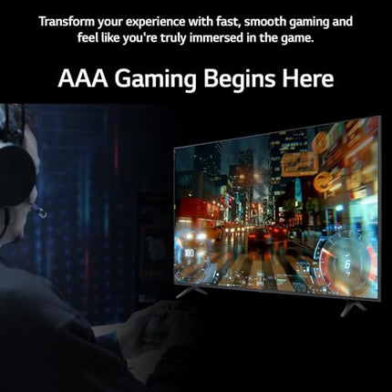 LG 139 cm (55 inches) UR75 Series 4K Ultra HD Smart LED TV 55UR75006LC 