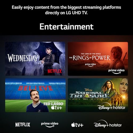 LG 139 cm (55 inches) UR75 Series 4K Ultra HD Smart LED TV 55UR75006LC 