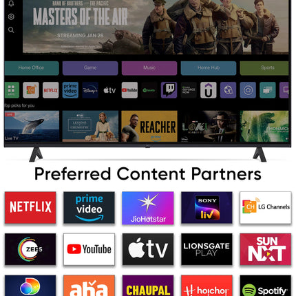 LG 139 cm (55 inches) UR75 Series 4K Ultra HD Smart LED TV 55UR75006LC 