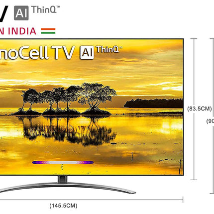 LG 164 cm (65 inches) 4K UHD Smart Nano-cell TV 65SM9000PTA (Black) 