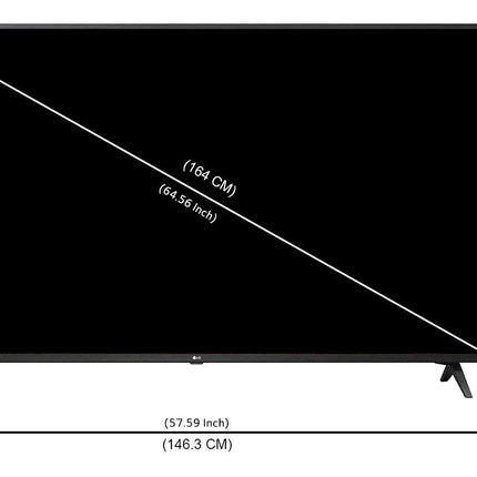 LG 164 cm (65 inches) 4K Ultra HD Smart IPS LED TV 65UM7290PTD (Ceramic Black) 
