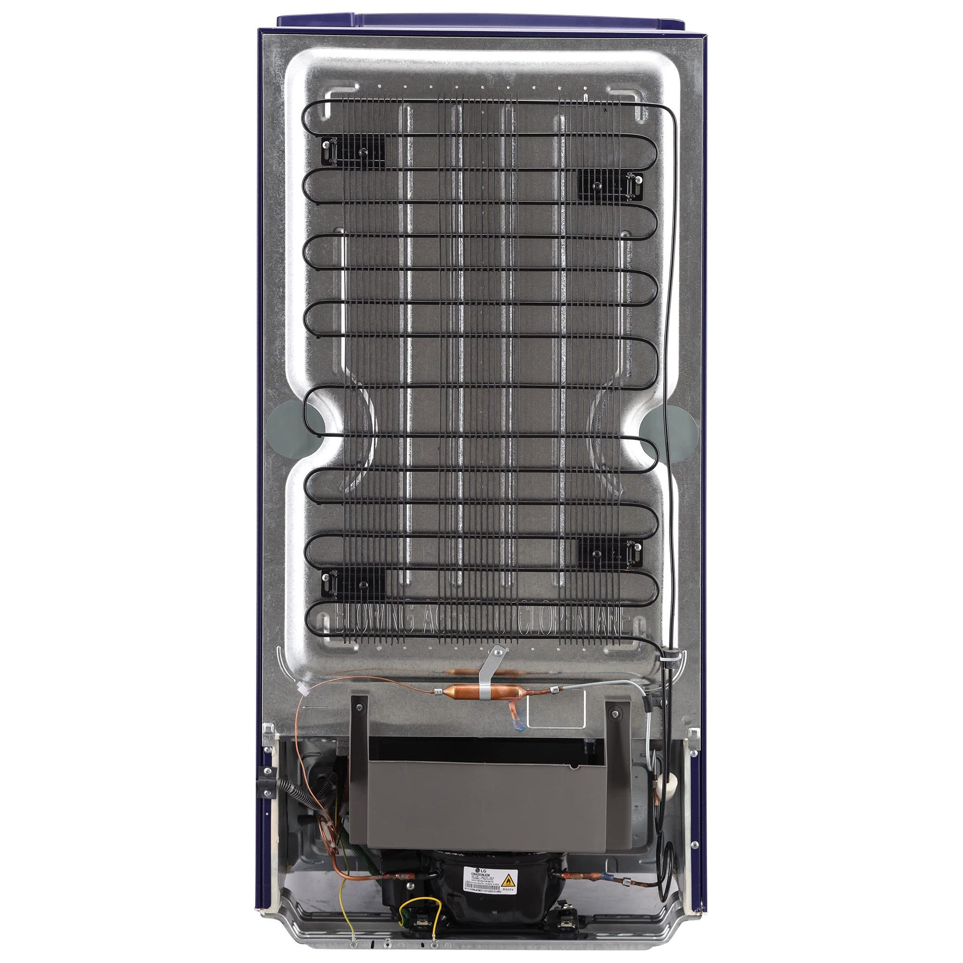 LG 185 L, 4 Star, Smart Inverter, Direct-Cool Single Door Refrigerator (GL-B199OBEY, Blue Euphoria, Smart Connect & Fast Ice Making) 