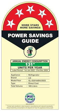 LG 185 L, 5 Star, Smart Inverter Compressor, Direct Cool Single Door Refrigerator (GL-D201ABIU.BBIZEBN, Blue ILAN, Moist N Fresh, Auto Smart Connect & Base Stand Drawer) 