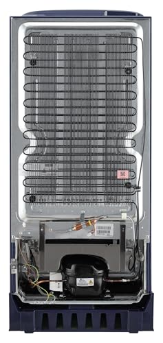 LG 185 L, 5 Star, Smart Inverter Compressor, Direct Cool Single Door Refrigerator (GL-D201ABIU.BBIZEBN, Blue ILAN, Moist N Fresh, Auto Smart Connect & Base Stand Drawer) 