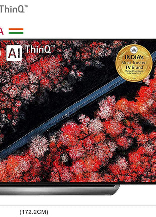 LG 195 cms (77 inches) 4K Ultra HD Smart OLED TV OLED77C9PTA | With Built-in Alexa (Dark Meteo Titanium) (2019 Model) 