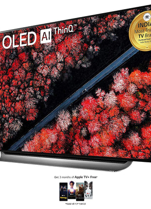 LG 195 cms (77 inches) 4K Ultra HD Smart OLED TV OLED77C9PTA | With Built-in Alexa (Dark Meteo Titanium) (2019 Model) 