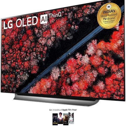 LG 195 cms (77 inches) 4K Ultra HD Smart OLED TV OLED77C9PTA | With Built-in Alexa (Dark Meteo Titanium) (2019 Model) 