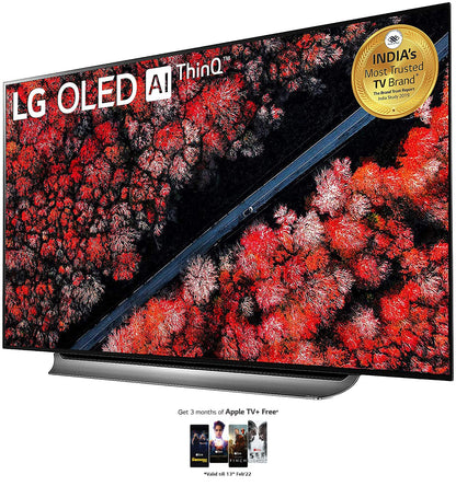 LG 195 cms (77 inches) 4K Ultra HD Smart OLED TV OLED77C9PTA | With Built-in Alexa (Dark Meteo Titanium) (2019 Model) 