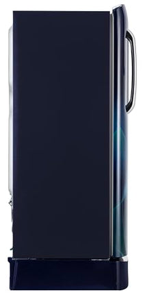 LG 210 L, 5 Star, Direct Cool, Smart Inverter Compressor, Single Door Refrigerator (2025 Model, GL-D231ABAU, Blue Aurora, Humidity Controller, Base stand with Drawer & Fast Ice Making) 