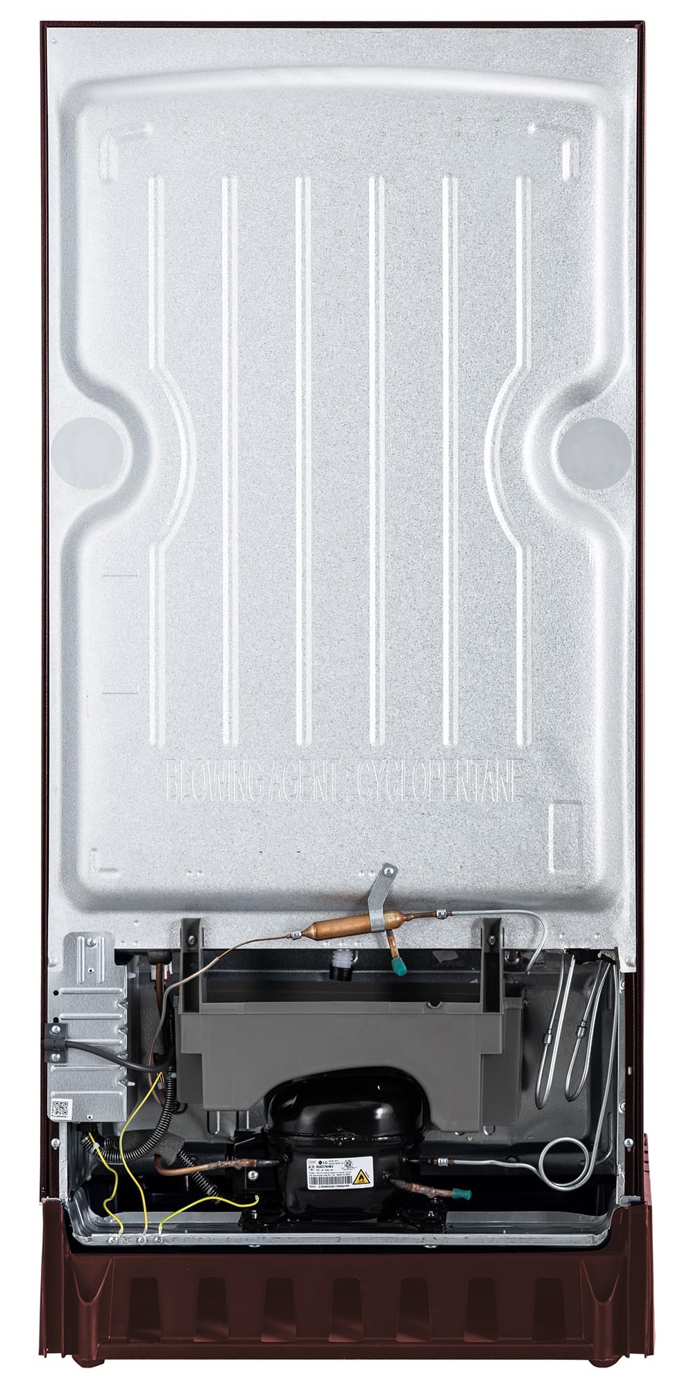 LG 210 L, 5 Star, Direct Cool, Smart Inverter Compressor, Single Door Refrigerator (2025 Model, GL-D231ASAU, Scarlet Aurora, Moist 'N' Fresh, Base stand with Drawer & Fast Ice Making) 