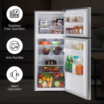LG 240 L 3 Star Frost-Free Smart Inverter Double Door Refrigerator (GL-S292RDSX, Dazzle Steel, Convertible & Multi Air Flow Cooling) 