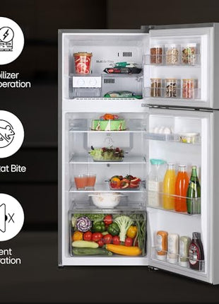 LG 242 L 2 Star Frost-Free Smart Inverter Double Door Refrigerator (GL-N292DPZY, Shiny Steel, Smart Connect & Multi Air Flow) 