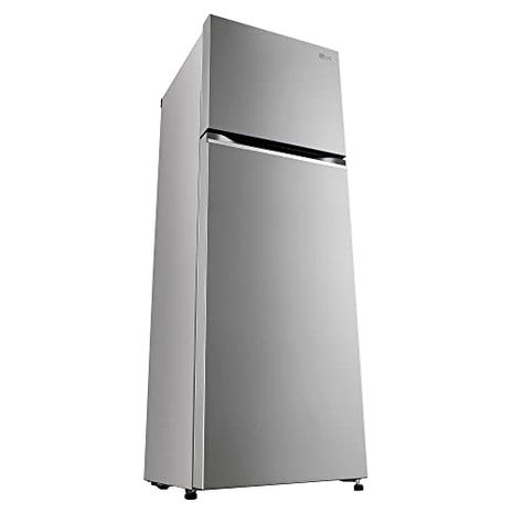 LG 272 L 3 Star Frost-Free Smart Inverter Compressor Double Door Refrigerator (GL-S312SPZX, Shiny Steel, Convertible & Multi Air Flow Cooling) 