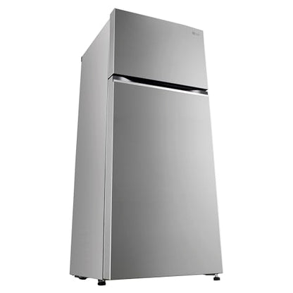 LG 272 L 3 Star Frost-Free Smart Inverter Compressor Double Door Refrigerator (GL-S312SPZX, Shiny Steel, Convertible & Multi Air Flow Cooling) 