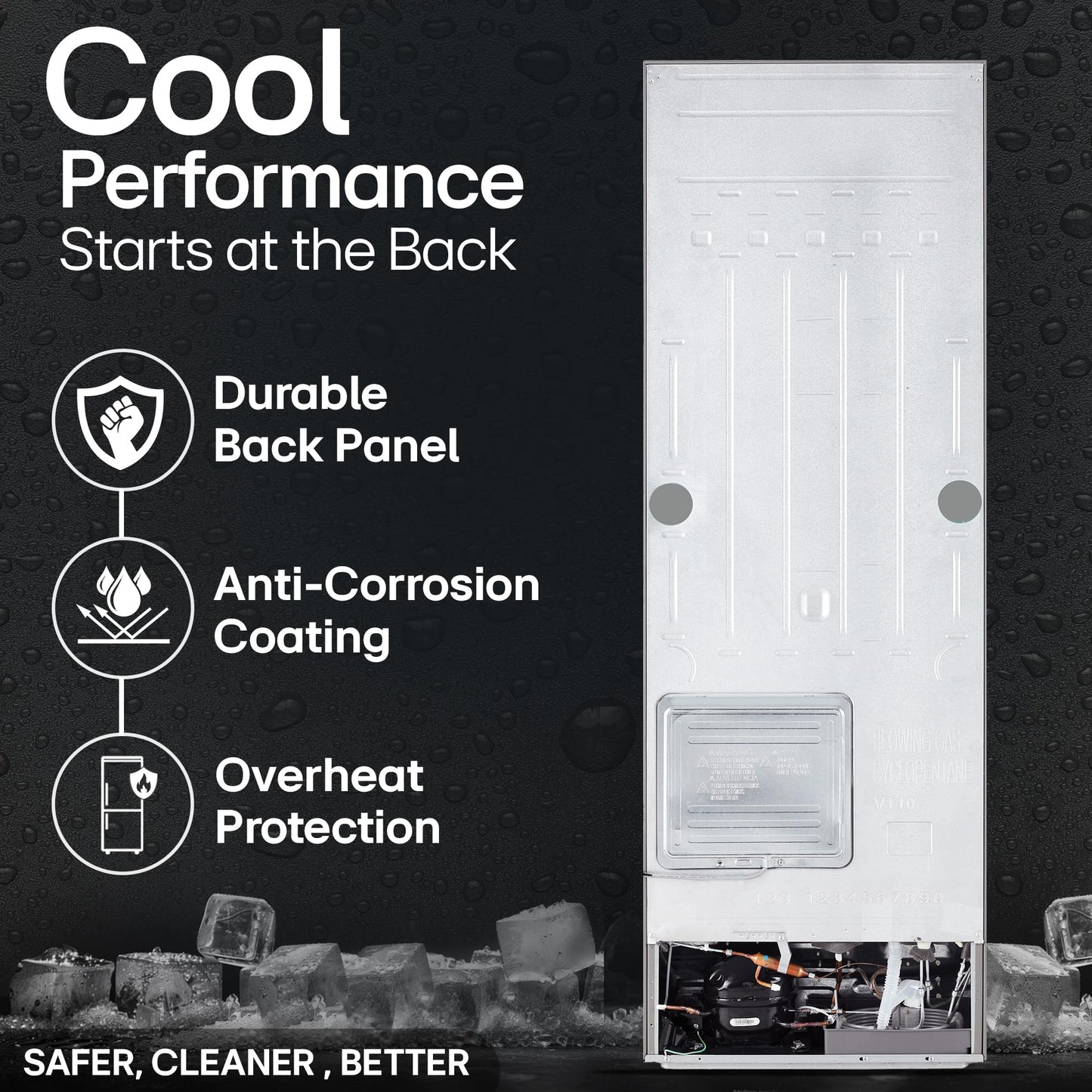LG 272 L 3 Star Frost-Free Smart Inverter Compressor Double Door Refrigerator (GL-S312SPZX, Shiny Steel, Convertible & Multi Air Flow Cooling) 