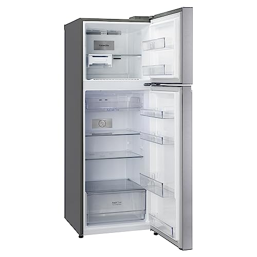 LG 322 L 3 Star Frost-Free Smart Inverter Double Door Refrigerator (GL-S342SDSX, Dazzle Steel, Convertible with Express Freeze) 