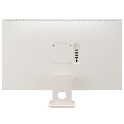 LG 32SR50F Smart Monitor (32", 80cm), FHD IPS Display (1920 x 1080) with webOS, Work & Play Smarter, ThinQ Home Dashboard, AirPlay 2 + Screen Share + Bluetooth, Stylish Design - White 