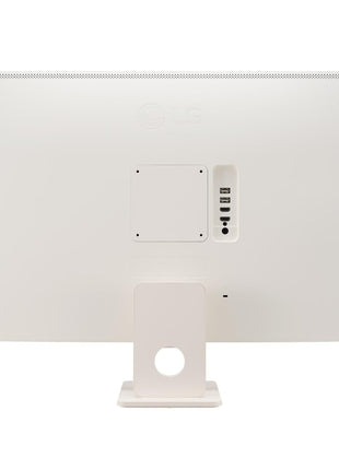 LG 32SR50F Smart Monitor (32", 80cm), FHD IPS Display (1920 x 1080) with webOS, Work & Play Smarter, ThinQ Home Dashboard, AirPlay 2 + Screen Share + Bluetooth, Stylish Design - White 