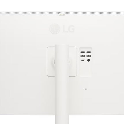LG 32SR75U Smart Monitor with Steaming TV,32", 4K UHD (3840 x 2160), HDR10, USB Type-C, WebOS, Apple AirPlay 2, Screen Share, Bluetooth, Built-in Speaker, Height Adj., HDMI, USB, Remote Control,White 
